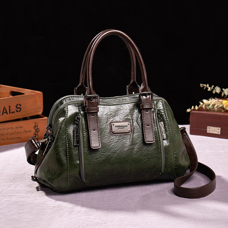 Women's Genuine Leather Handbag – Crossbody, Shoulder & Tote Bag | Elegant & Durable Purse