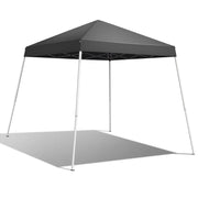 6X6ft Dark Gray Bevel, No Enclosure, Folding Shed, Oxford Cloth, Sprayed Iron Pipe, Portable