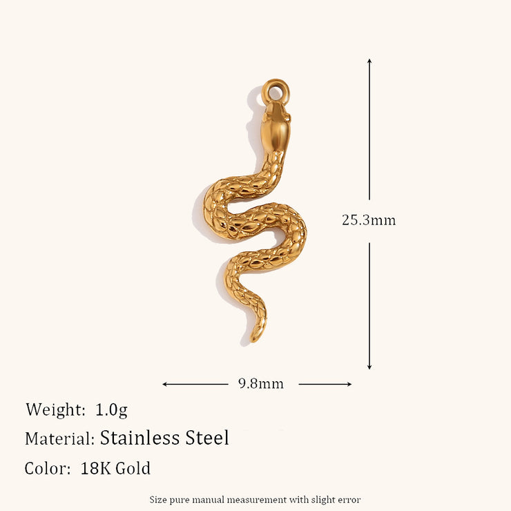 Niche Retro 18K Gold Wave Pearl Pendant