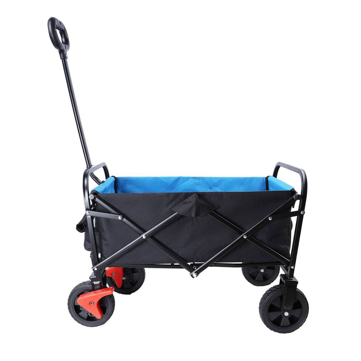 Mini Folding Wagon Garden Shopping Beach Cart