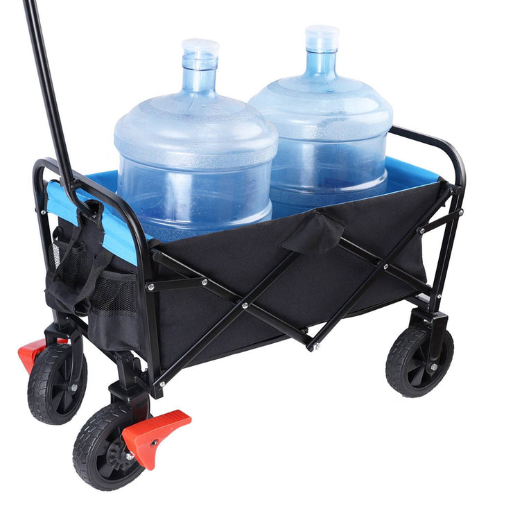 Mini Folding Wagon Garden Shopping Beach Cart