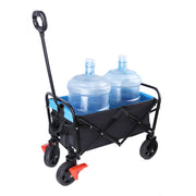 Mini Folding Wagon Garden Shopping Beach Cart