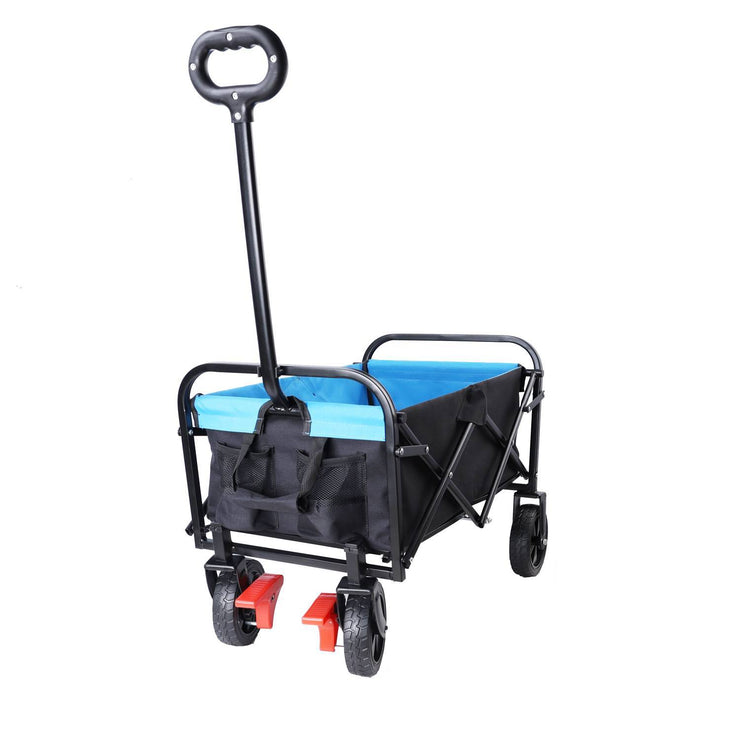 Mini Folding Wagon Garden Shopping Beach Cart