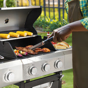 Burner Grill Stainless Gas Grill With Side Stove