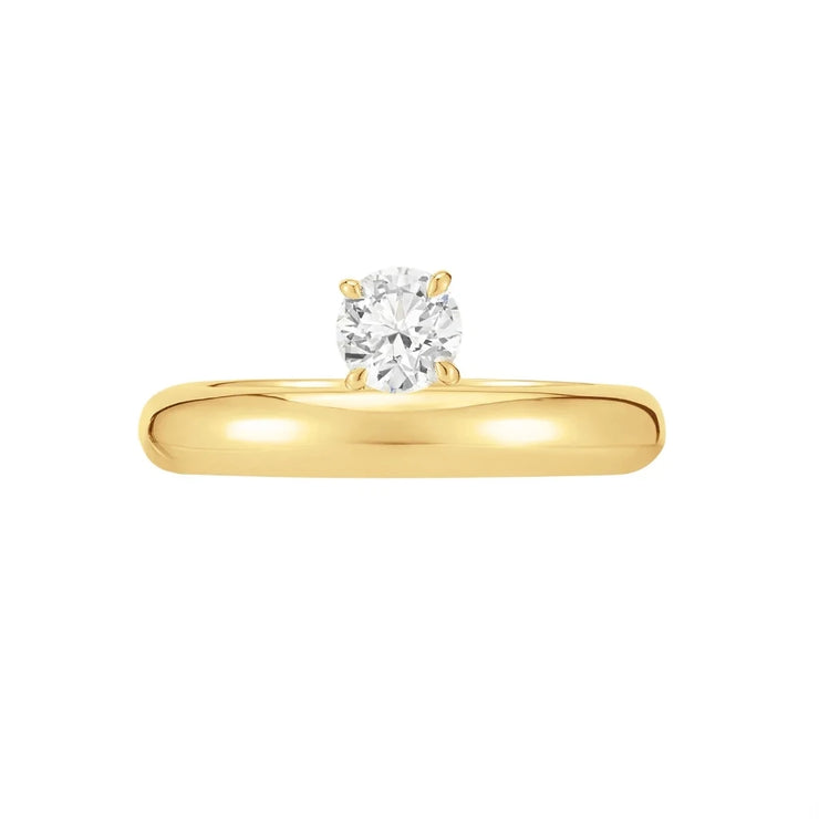 Anillo vintage de circonita para mujer