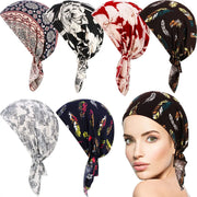 Women’s Pre-Tied Cotton Turban Scarf