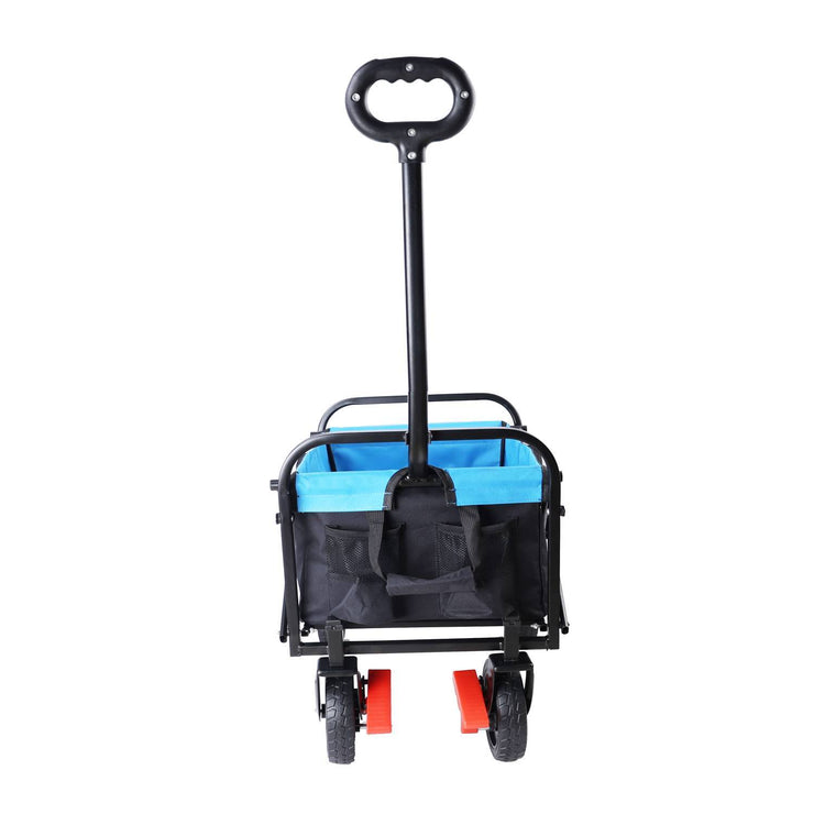 Mini Folding Wagon Garden Shopping Beach Cart